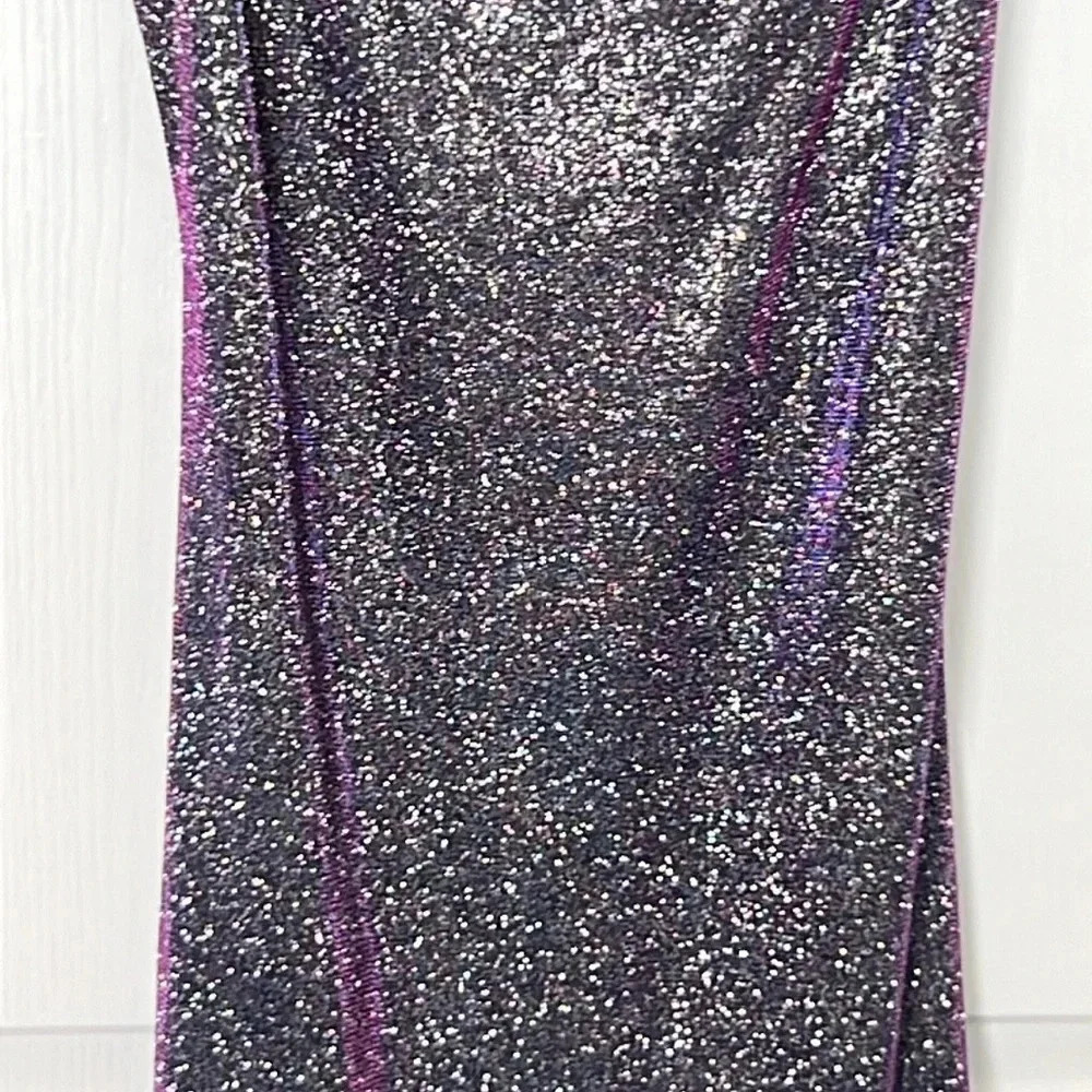 Windsor Time To Shine Glitter Mini Dress Size Medium - Picture 6 of 14